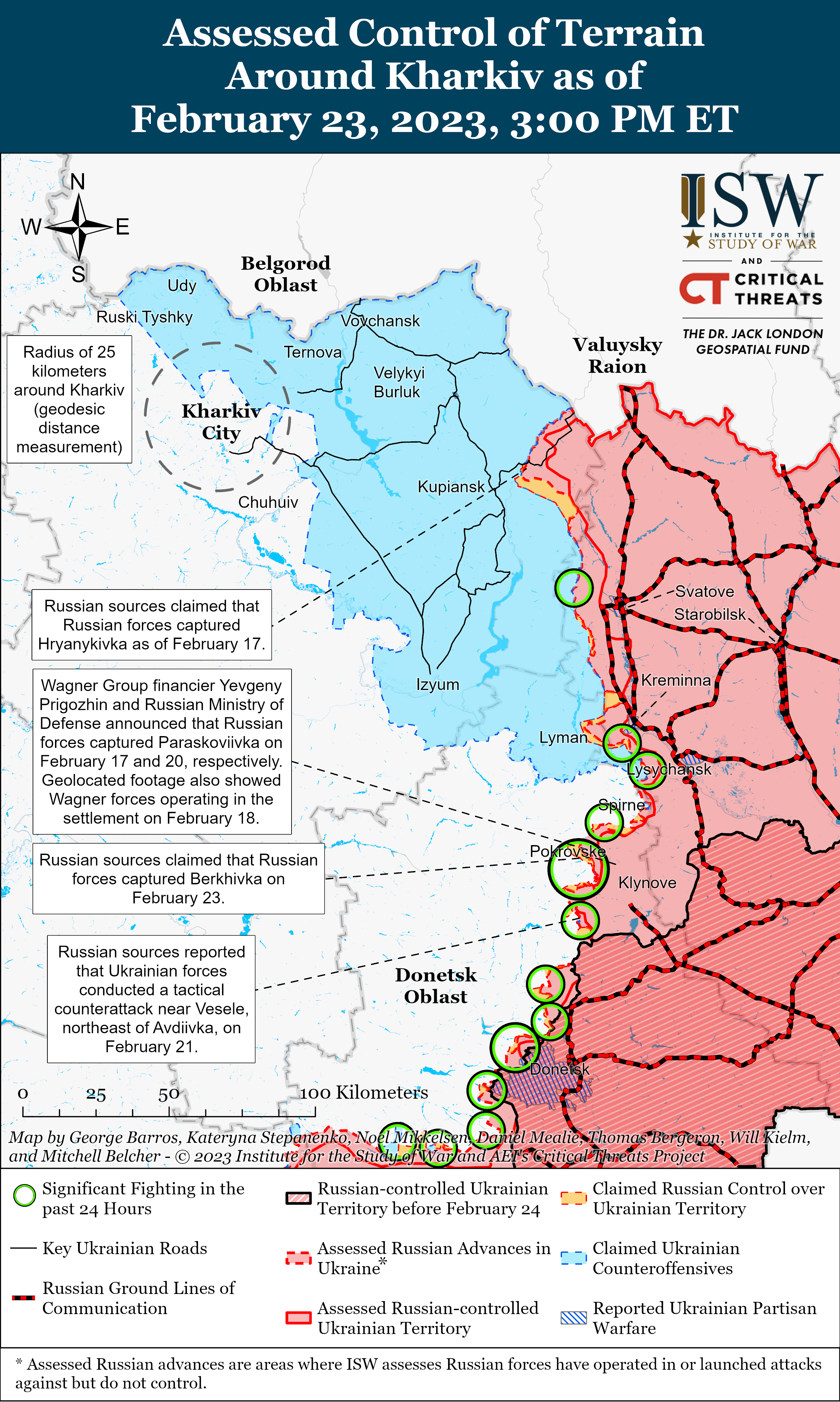 Russian Offensive Campaign Assessment, February 23, 2023 | Institute ...